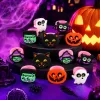 Colorful Halloween-themed cartoon-shaped rings, festive party decorations and fun accessories Specification image